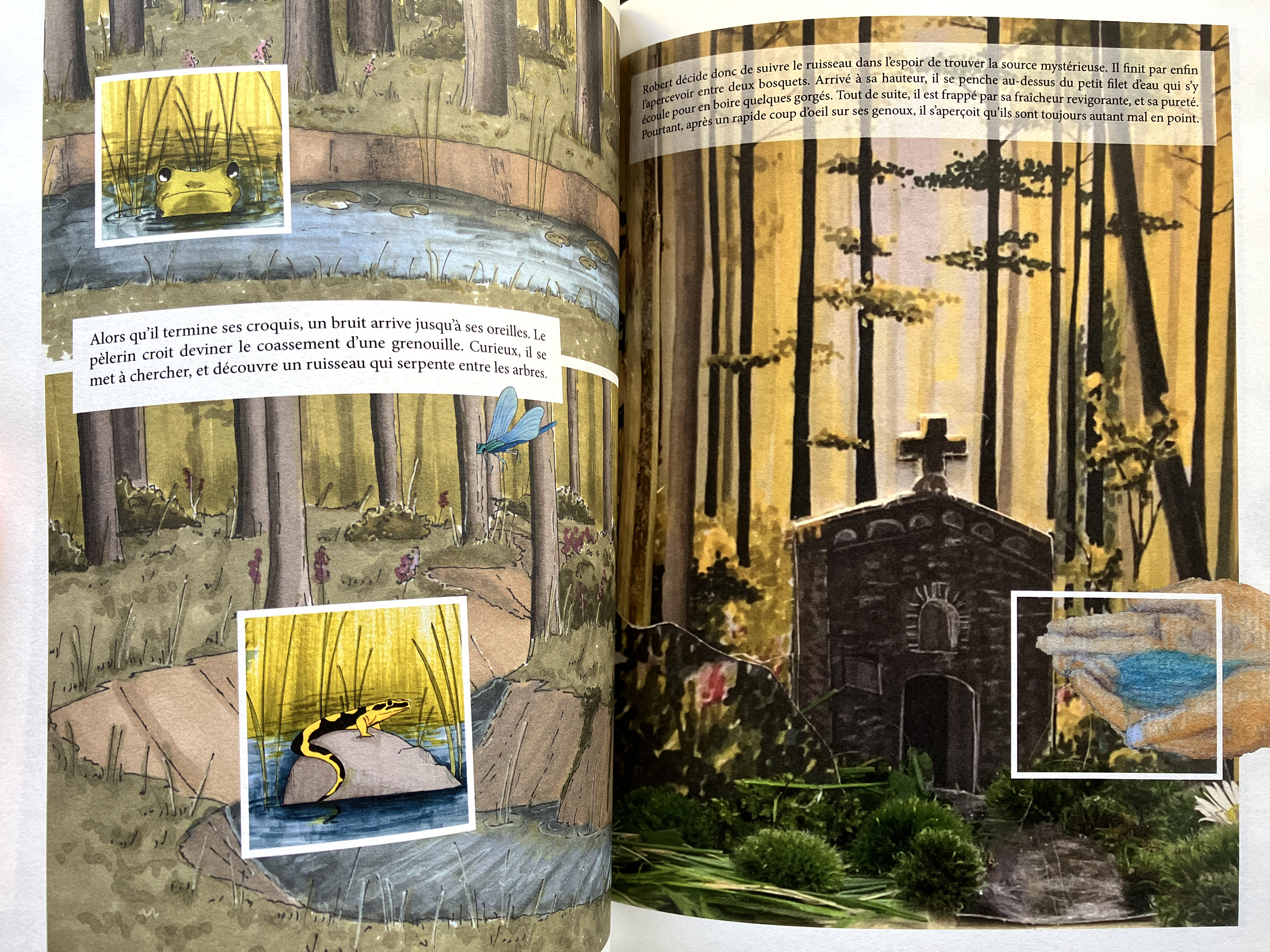 Vagabondages 2 (2022), roman graphique du studio Architecture, ville et territoires, ensap Bordeaux.