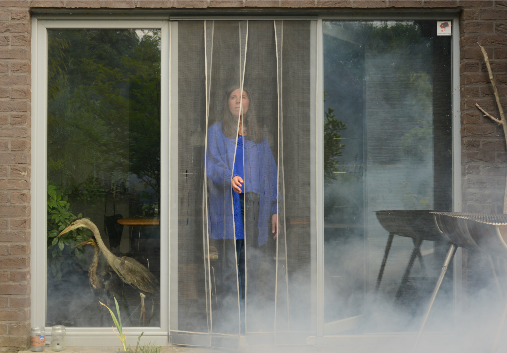 Arnaud Théval Partie de chasse, diorama inversé n°3 (2025) Université de Liège.