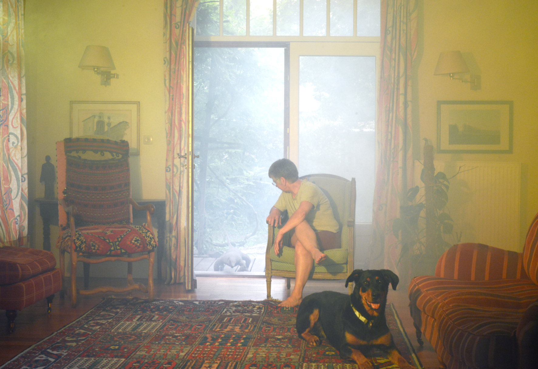 Arnaud Théval Partie de chasse, diorama inversé n°8 (2025) Université de Liège.