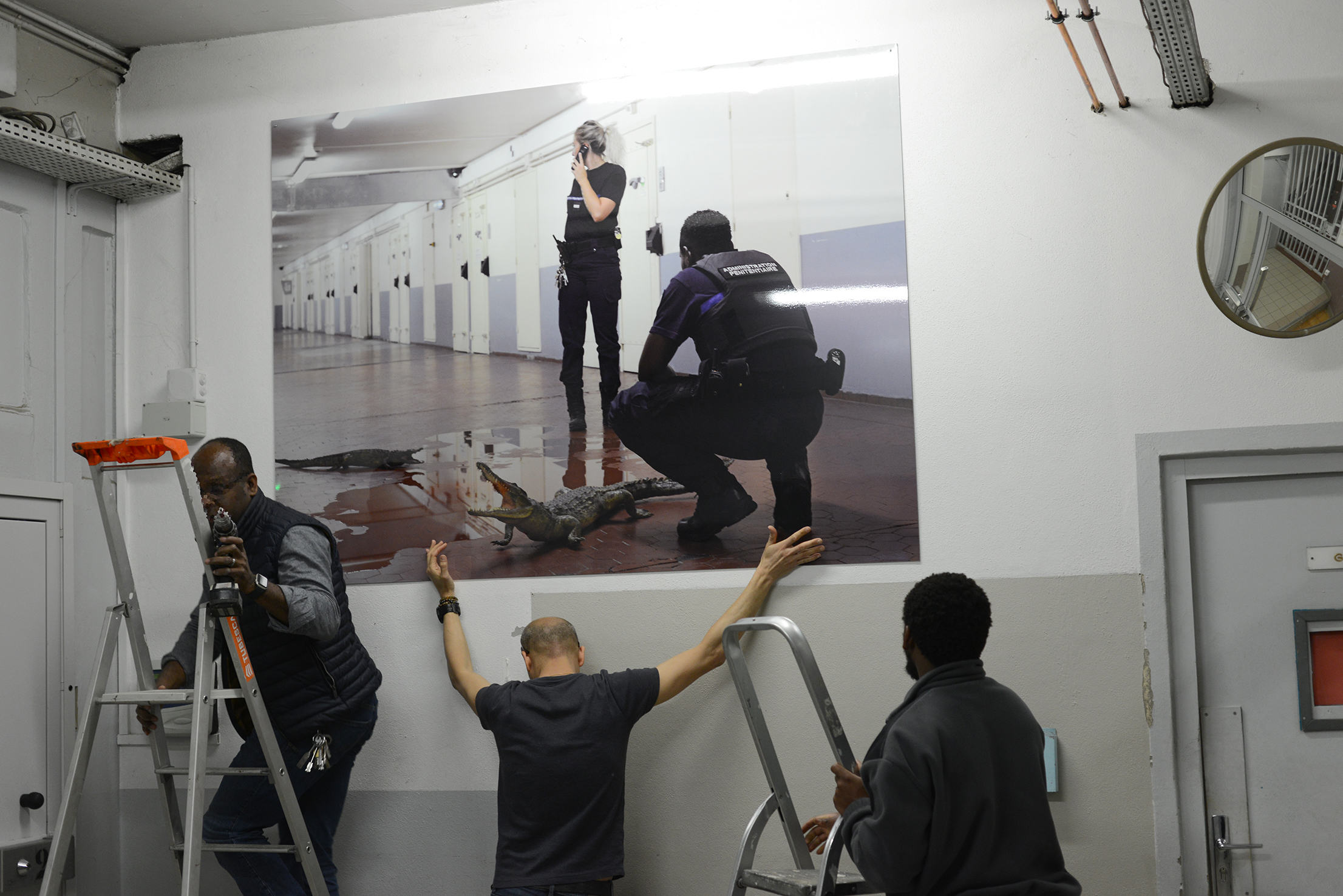 Arnaud Théval "Histoire animale de la prison" (2023) maison d’arrêt de La Talaudière (Saint-Étienne)