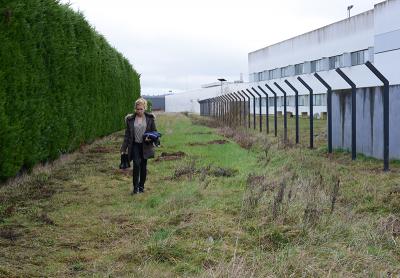 À jamais (2018) le retour à l’école, format  120 x 200 cm. 22 ème promotion d’élèves conseillers pénitentiaire  d’insertion et de probation
