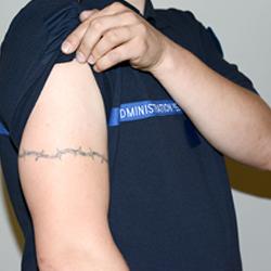 theval tatouages surveillants prison