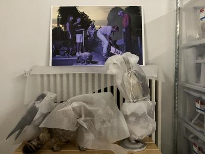 Arnaud Théval Partie de chasse (2025) Université de Liège.