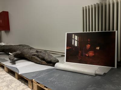 Arnaud Théval Partie de chasse (2025) Université de Liège.