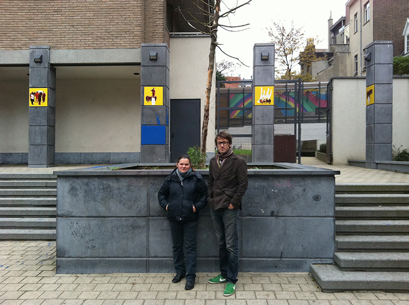 Vestibule, cité Saint-François le 18 juin 2015. Document.