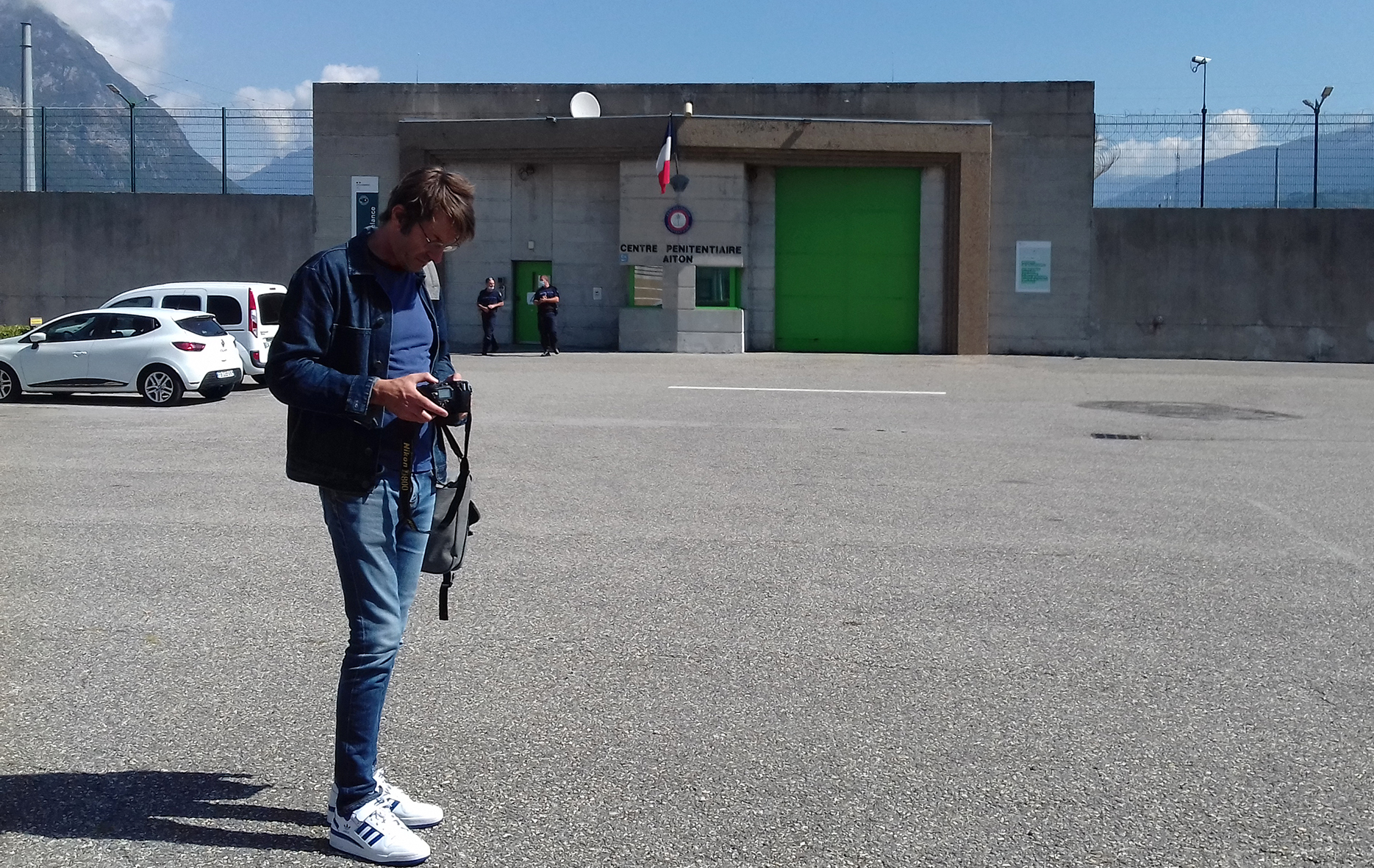 Arnaud Théval, rencontre au centre pénitentiaire d'Aiton, août 2021