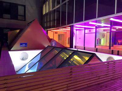 Arnaud Théval + Cancan Le chemin de sa personne (2022) Institut Bergonié, Bordeaux.